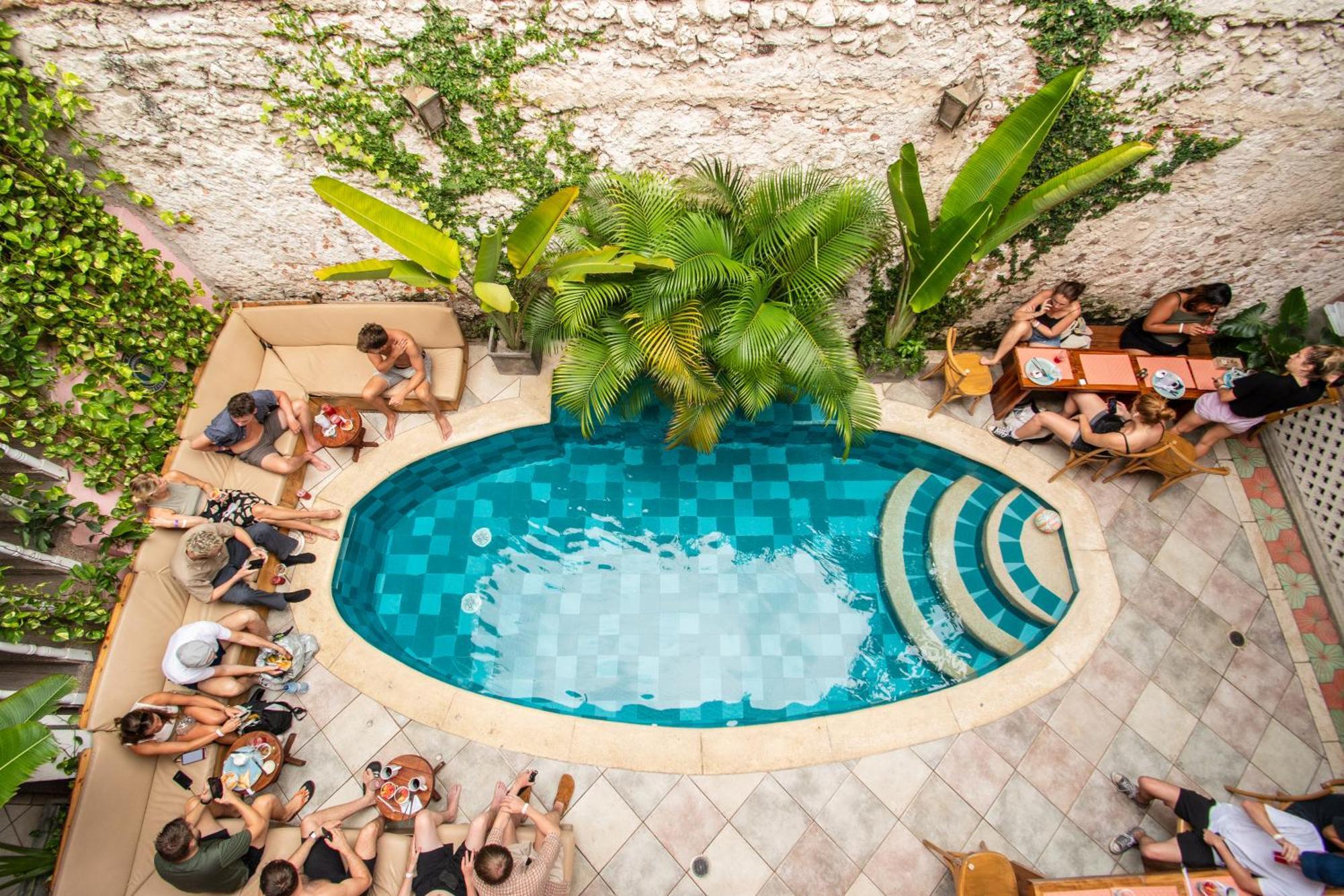 Casa Zahri Boutique Hostel Cartagène Extérieur photo